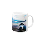 CUBICの海 Mug :right side of the handle