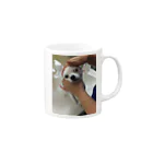 ®️のシュールなチワワちゃん Mug :right side of the handle