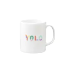 たなかのYOLO Mug :right side of the handle