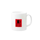 Bordercollie StreetのDDTObk-red Mug :right side of the handle