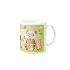 mo-ca(公satori)のぱんぱんだ(PanPanda) Mug :right side of the handle