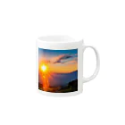 dolphineのJapan Great Sunrising Mug :right side of the handle