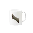 まっつんの僕のおてて Mug :right side of the handle