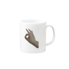 まっつんの僕のおてて Mug :right side of the handle