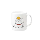 なみわさのアトリエのたまこもちとあしあと Mug :right side of the handle