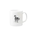 ヌージマヤーのヌージマヤー(虹猫) Mug :right side of the handle