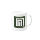 世界地図の源氏香 -真木桂- Mug :right side of the handle