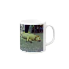 Robin_Hiroshimaの台中の眉毛犬さん Mug :right side of the handle