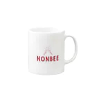 hat👟のNONBEE Mug :right side of the handle