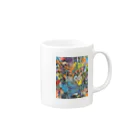 SHIKI  ORIORIのSKI ORI  公式グッズ Mug :right side of the handle