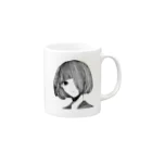 プリプリの元カノ評論家 Mug :right side of the handle