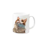 うみねこ（UMI）のうみねこ　見上げるキャリコ Mug :right side of the handle