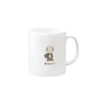 ちゃんおびの着ぐるみバイトのかずお Mug :right side of the handle