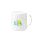 鳥愛のとりとり Mug :right side of the handle