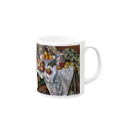 世界美術商店のリンゴとオレンジ / Apples and Oranges Mug :right side of the handle