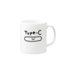 Shoboi-YOSHIDAのしょぼいタイプC Mug :right side of the handle