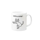 ハナのお店のスクワットする？ Mug :right side of the handle