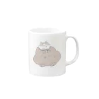 むぎくるみのむぎくるみ Mug :right side of the handle