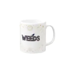 薬草専門店WEEDSのオリエンタルWEEDS Mug :right side of the handle