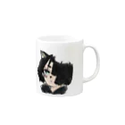 みつまめこshopの猫耳少女 Mug :right side of the handle