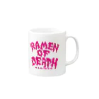 (仮)麺食堂のRAMEN OF DEATH マグカップの取っ手の右面