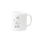 えくぼのシティボーイA Mug :right side of the handle