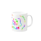 シャキシャキクラブのガチャ神ｲｯﾇ Mug :right side of the handle