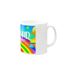 IORISM LAND 公式グッズショップのIORISM LAND 長方形 Mug :right side of the handle