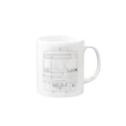 田須商店(有)の千代鉄5000系 Mug :right side of the handle