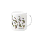 36koloursのPaisley Green (36kolours) Mug :right side of the handle