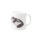 ばろうずのオブジェクト「猫」 Mug :right side of the handle