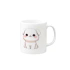 ほっこりデザインスタジオのほっこりわんちゃん Mug :right side of the handle