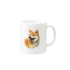 デジタルキャンバスの"シバワンダー" 柴犬愛好家Tシャツ Mug :right side of the handle