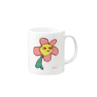 ピエールTシャツのまるまくん Mug :right side of the handle