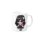 Jimiko Maiden (ジミコメイデン)の【Jimiko Maiden】メイド地味子さん Mug :right side of the handle