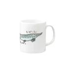 ロケットユカリショップのスポテットガー Mug :right side of the handle