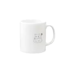 fujimaru factoryのふくすけくん Mug :right side of the handle