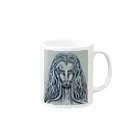 Dragon GalleryのJesus Christ Mug :right side of the handle