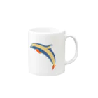 PCS-Gの幸せのイルカ Mug :right side of the handle