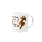 MasakariのLazy Dog Musashi Mug :right side of the handle