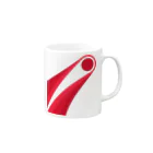 JapanQuadballAssociationのJapan Broom Stars Logo  Mug :right side of the handle