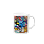 Tistoの水族館の仲間たち Mug :right side of the handle