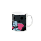 A-RDLN（エーラディレン）のBLACK・Dumbo Mug :right side of the handle