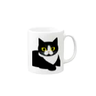 PULANETTOのリアルな猫 Mug :right side of the handle