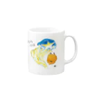 ito alohaのお店のユラユラしようよ Mug :right side of the handle