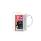 GOOD VIBES CATSのGOOD VIBES CATS refrigerator Mug :right side of the handle