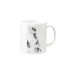 とうきちの三毛猫 Mug :right side of the handle