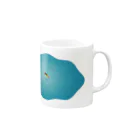 YKR-officeのシーカヤック雲形 Mug :right side of the handle