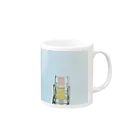 nemureruのA ferris wheel Mug :right side of the handle