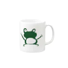 イーグルくんのゲコゲコ　カエル🐸 Mug :right side of the handle